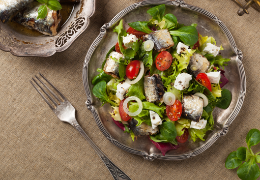 Salade de sardines